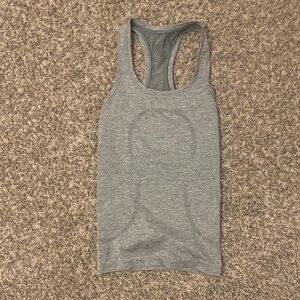 lululemon athletica Heather Gray Tank Top